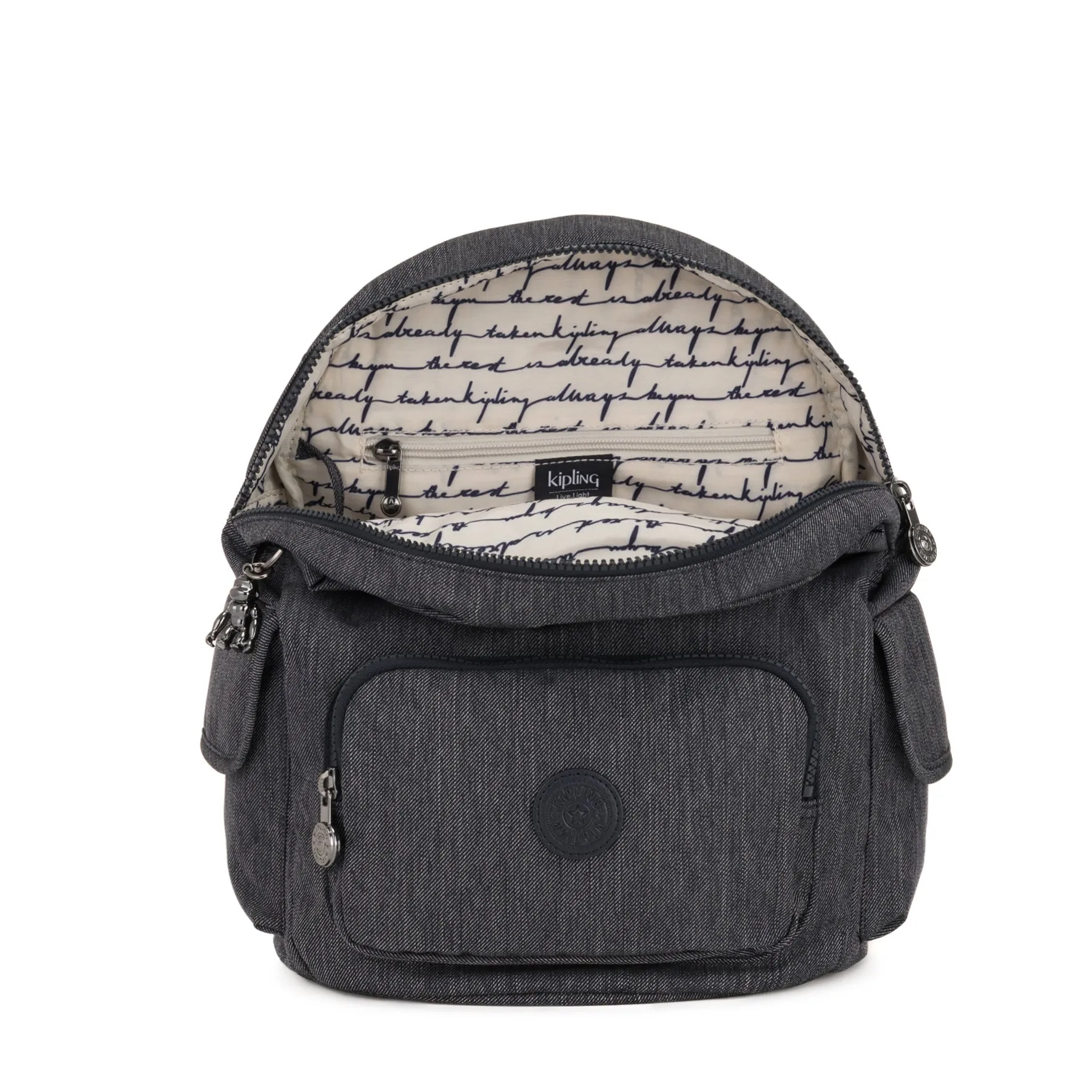 Kipling City Pack S Active Denim Small Backpack C2I3594-25E