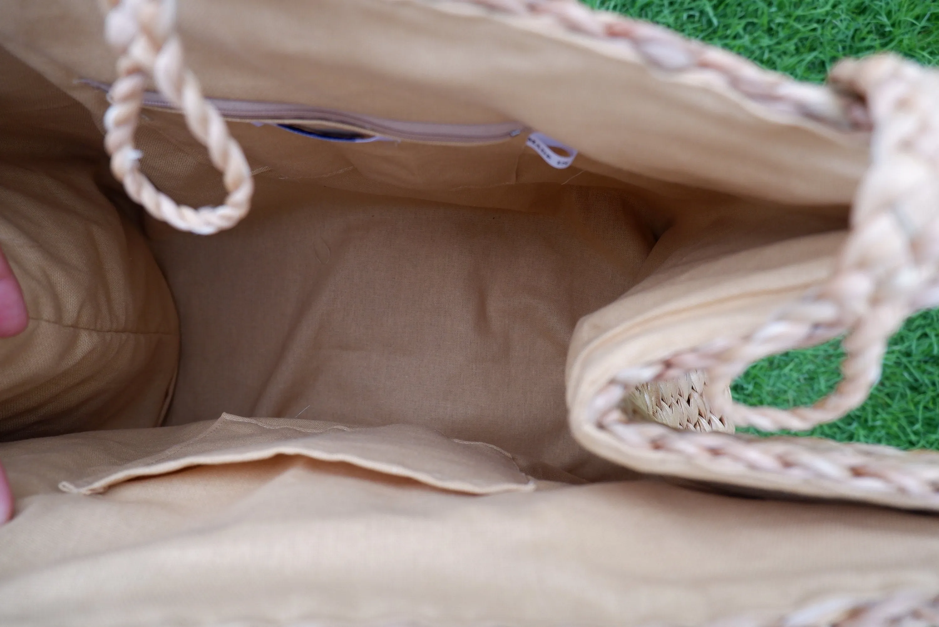 Large beach bag straw Basket