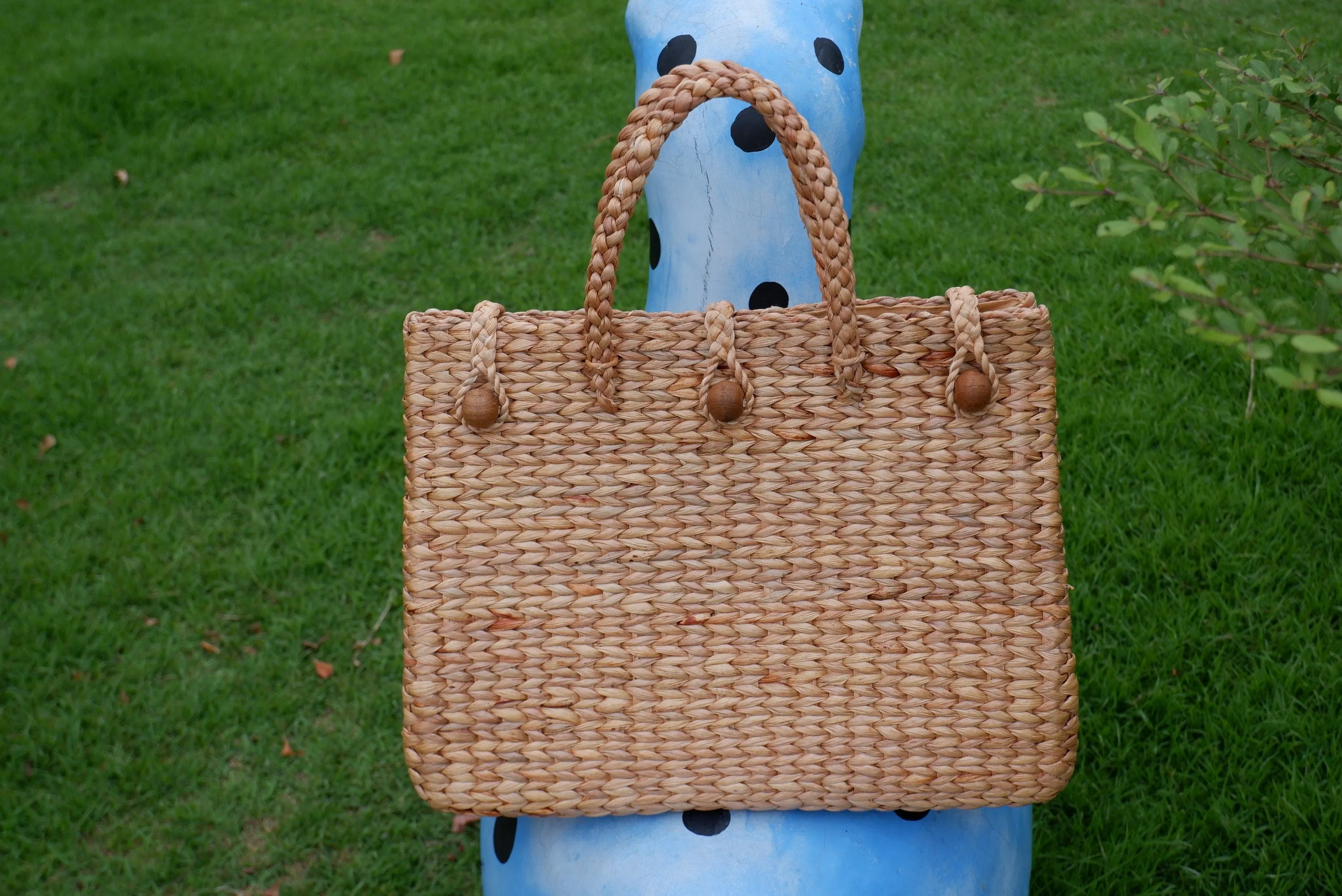 Large beach bag straw Basket