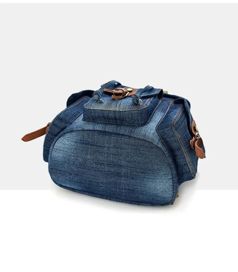 Large Denim Rucksack