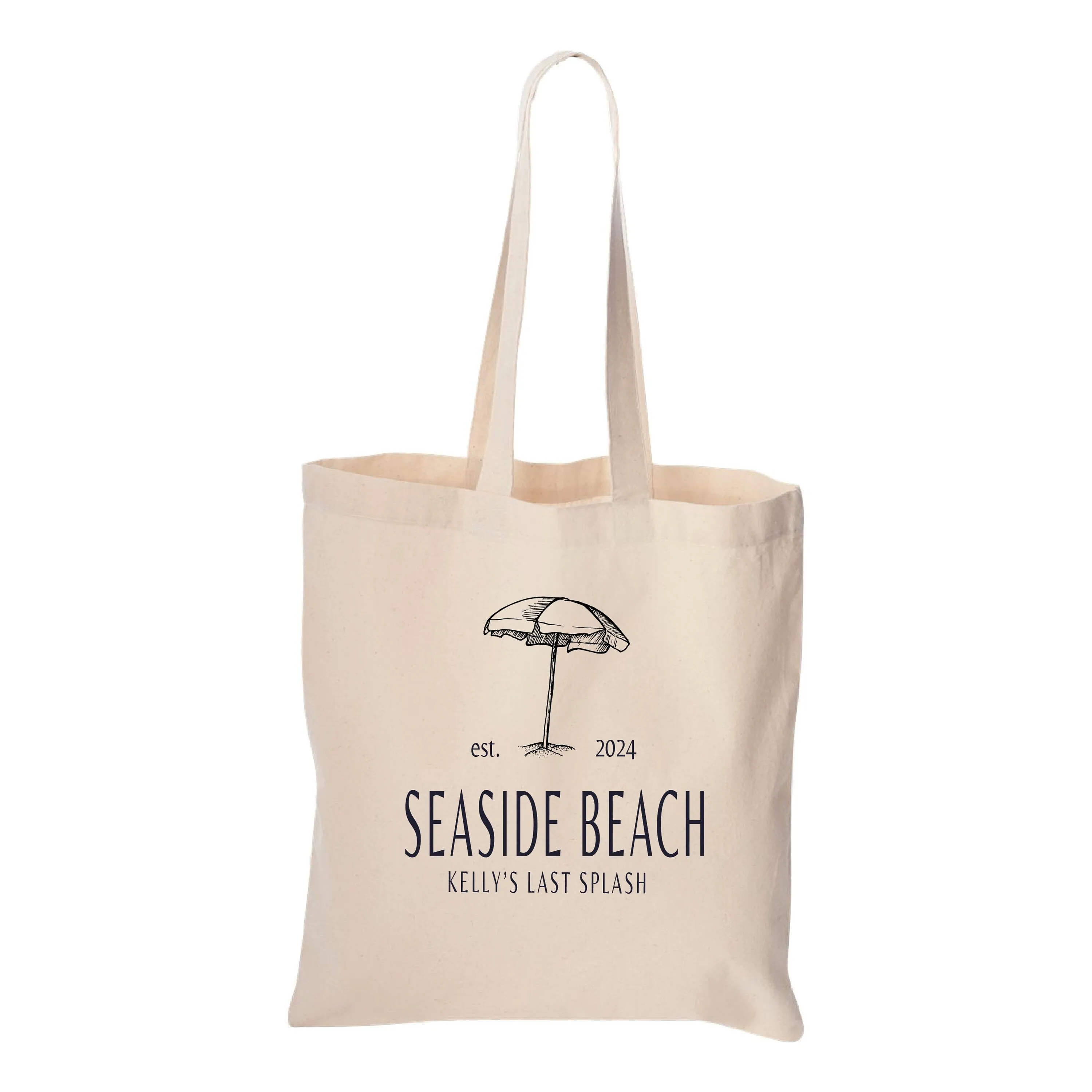 Last Splash Bachelorette Canvas Tote Bag