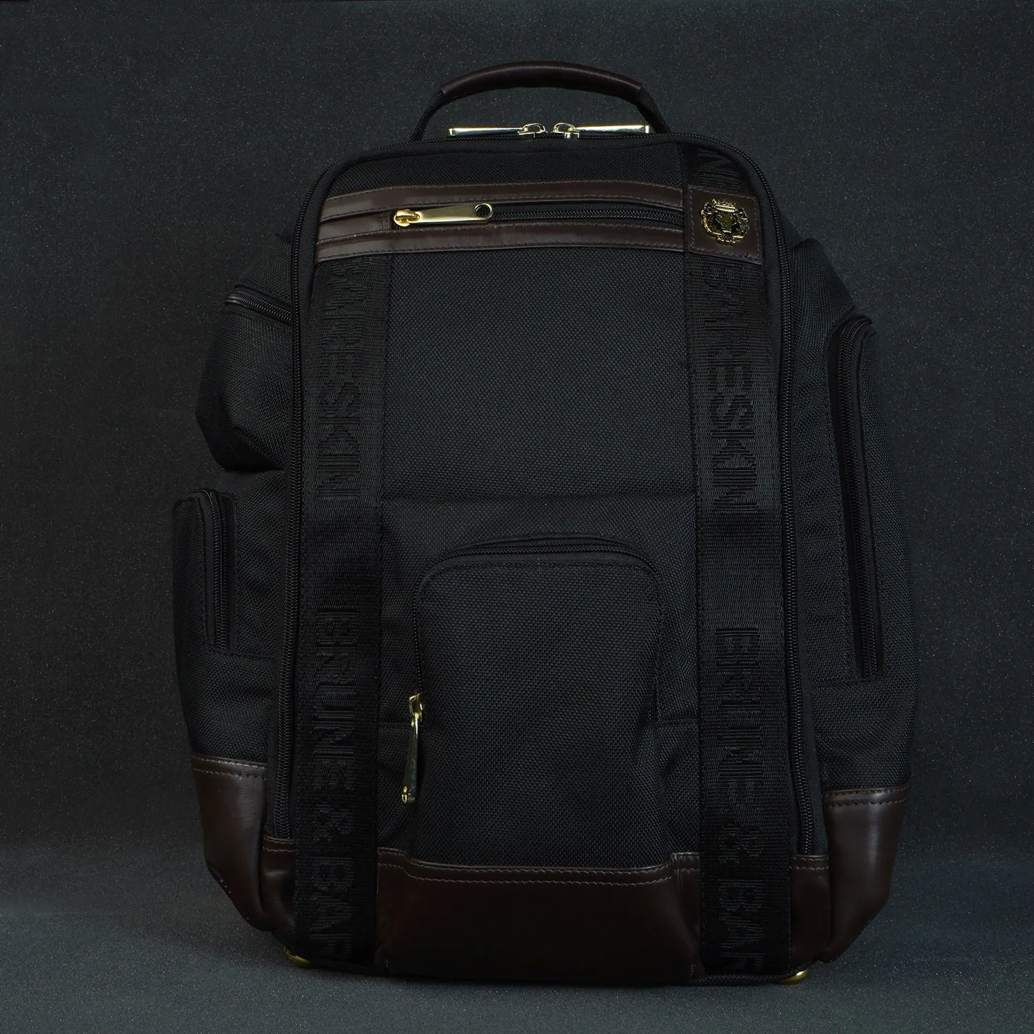 Light Weight Backpack with Combination of Black & Brown