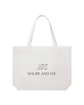 M&E TOTE BAG - NATURAL