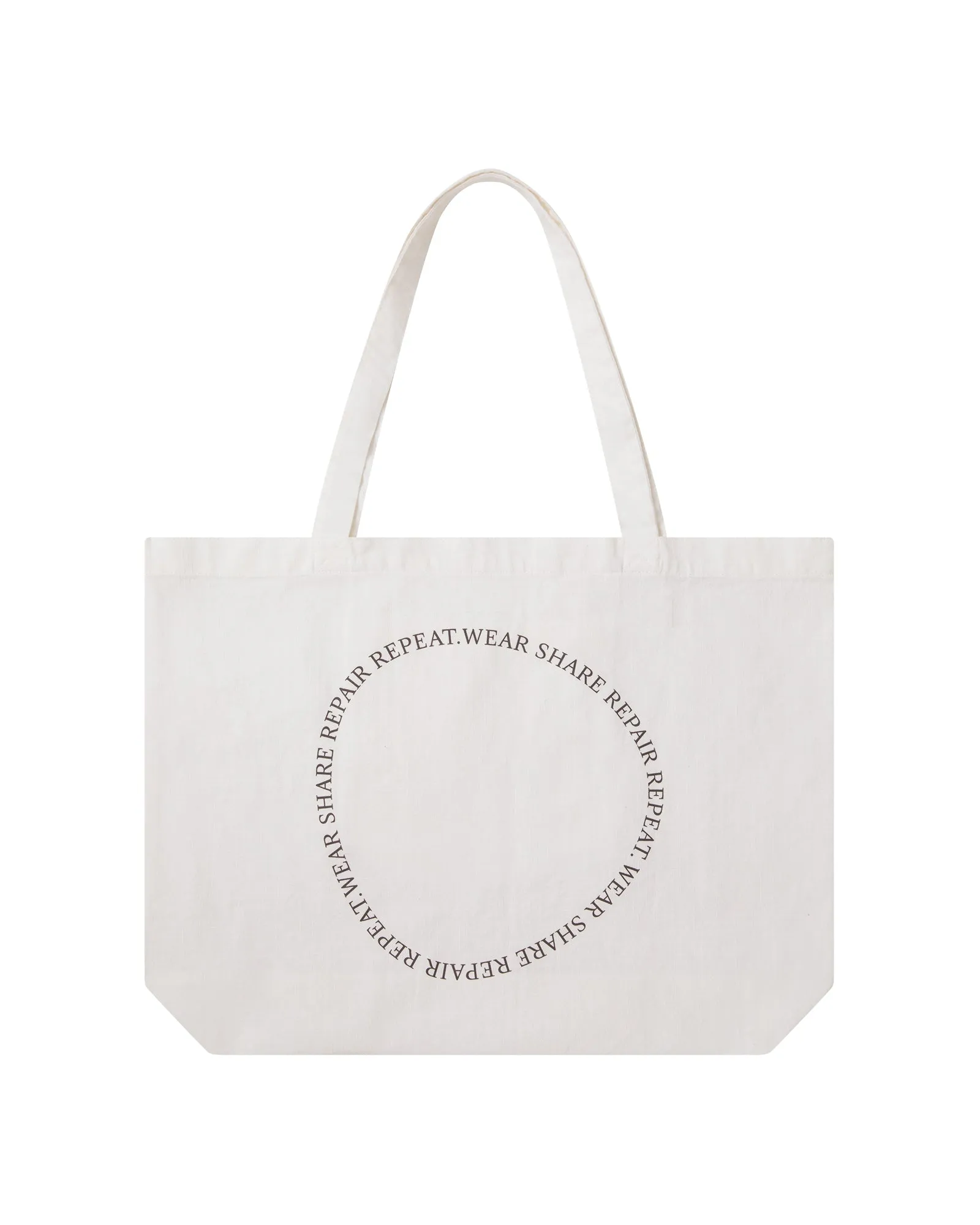 M&E TOTE BAG - NATURAL