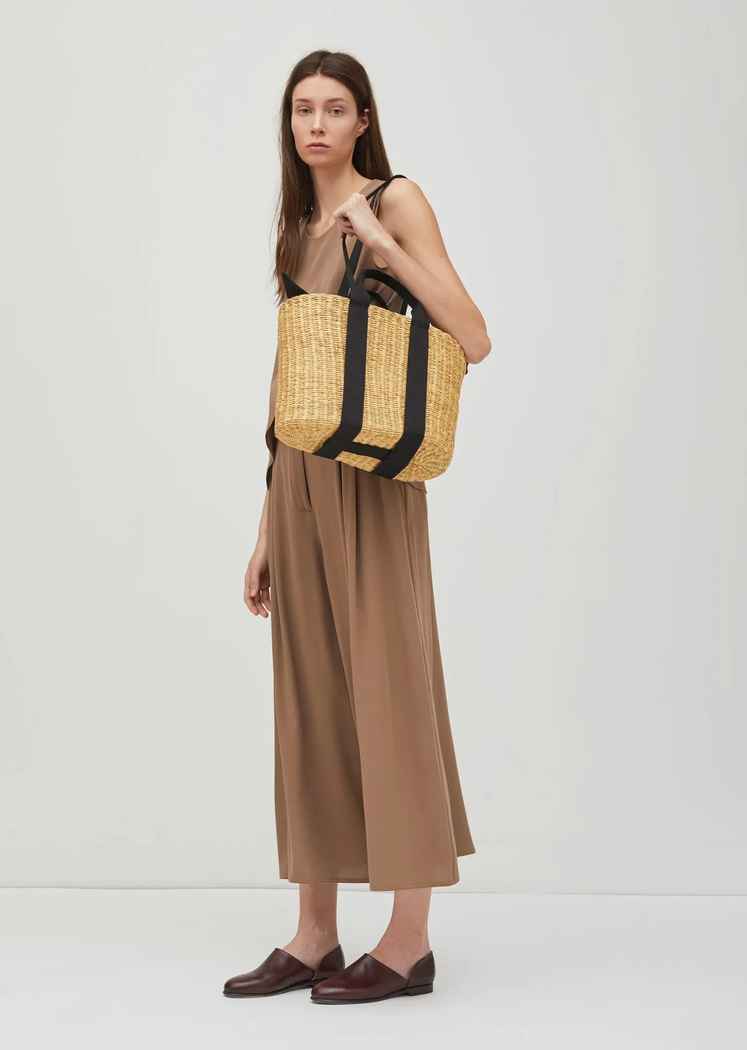 Medium Caba Straw Bag
