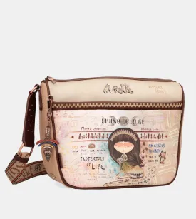 Menire large crossbody bag with pockets