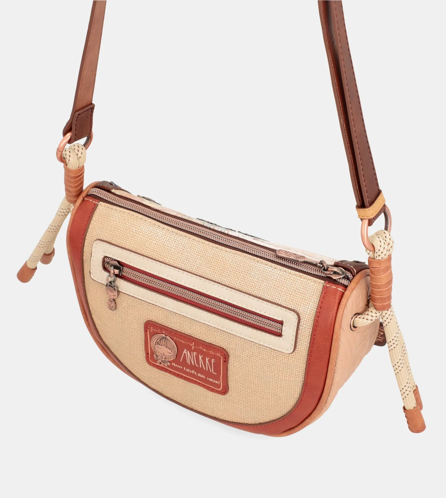 Menire oval crossbody bag