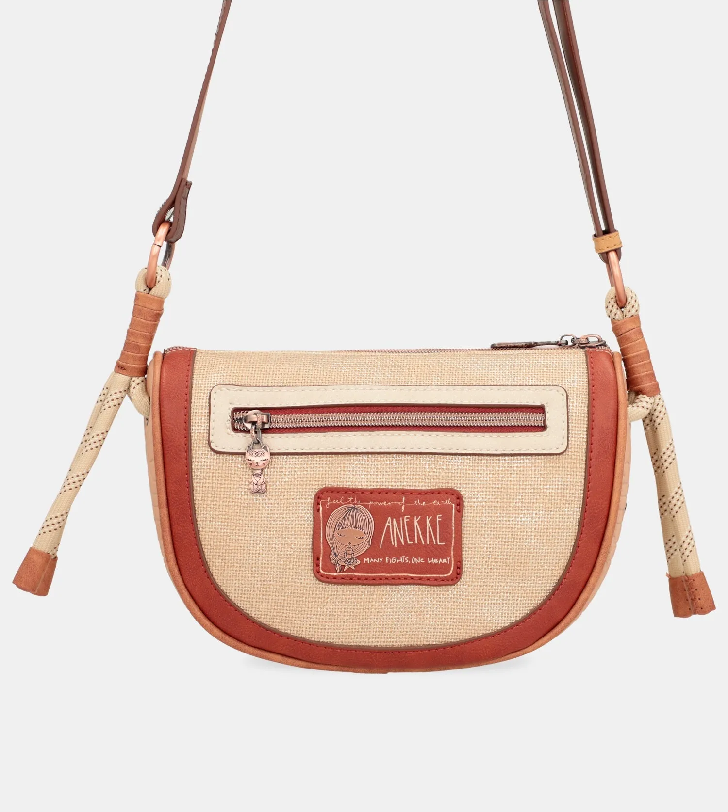 Menire oval crossbody bag