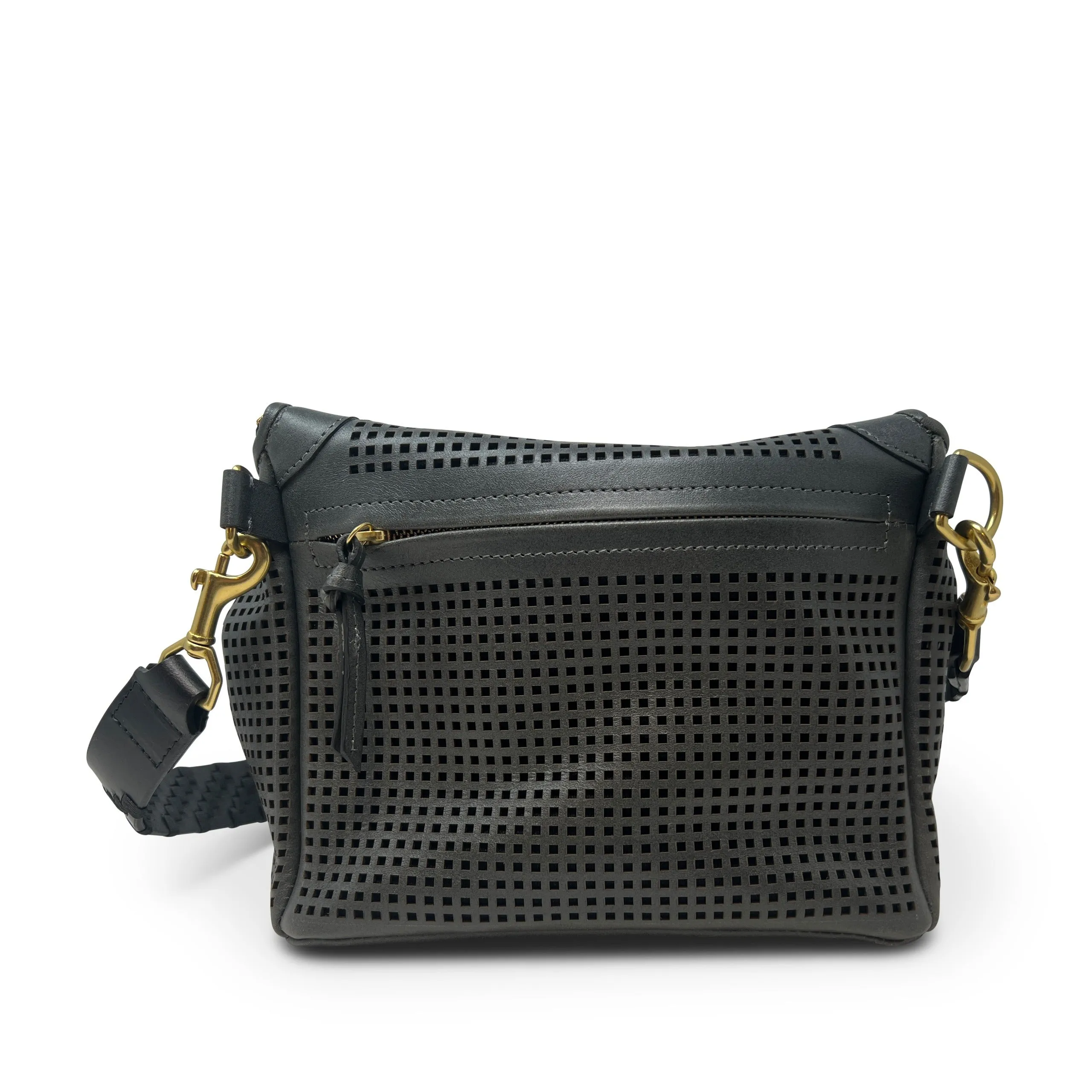 Mini Rough Night - Gunmetal Geo Sport Perf Crossbody