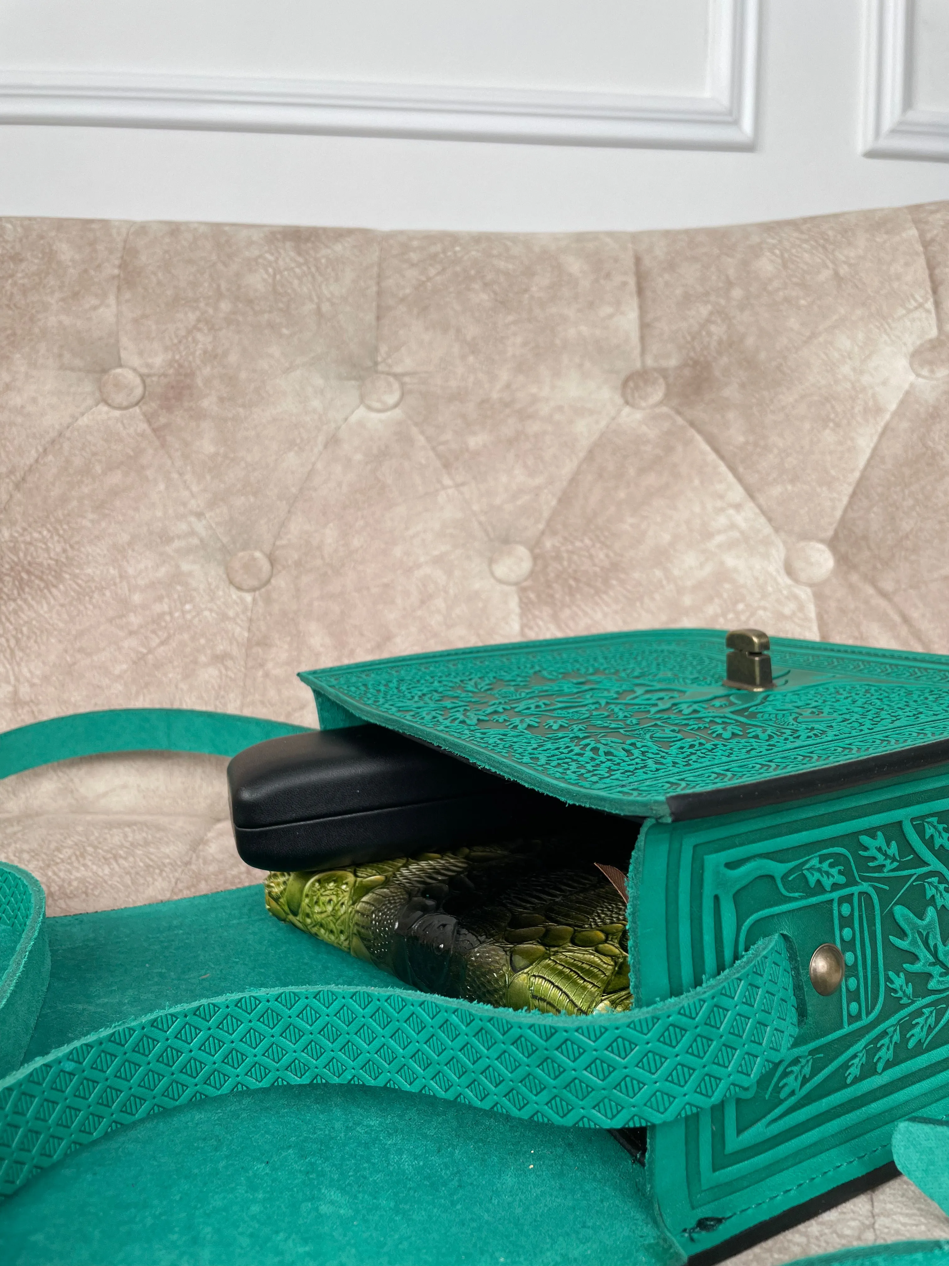 Minty Leather Handbag