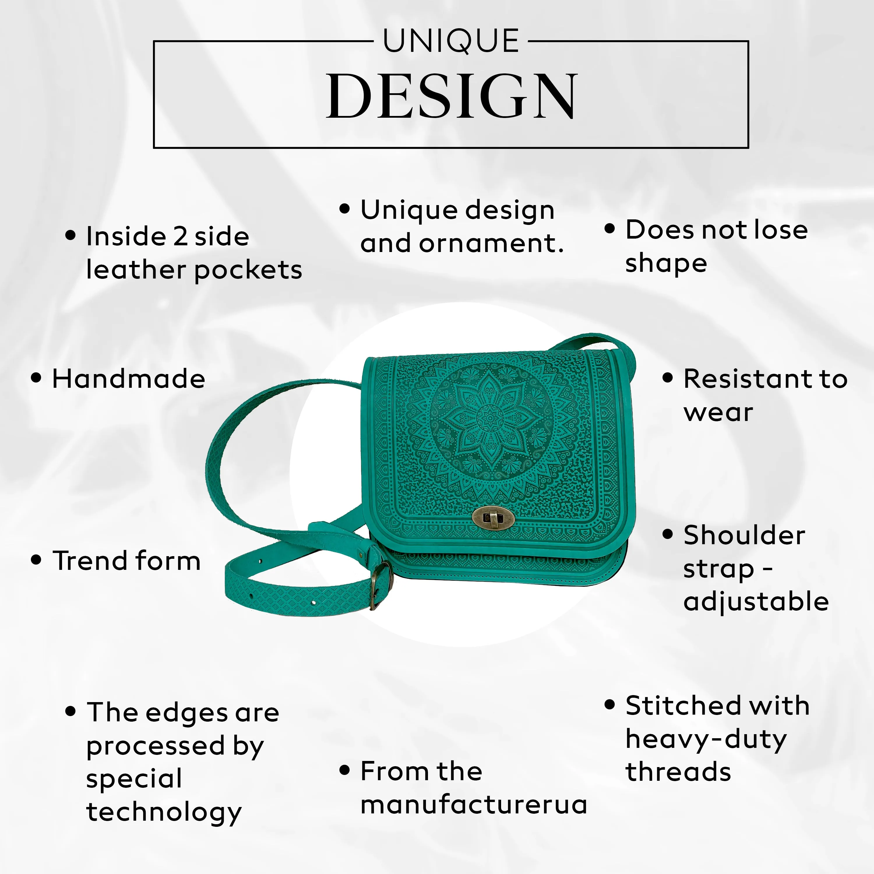 Minty Leather Handbag