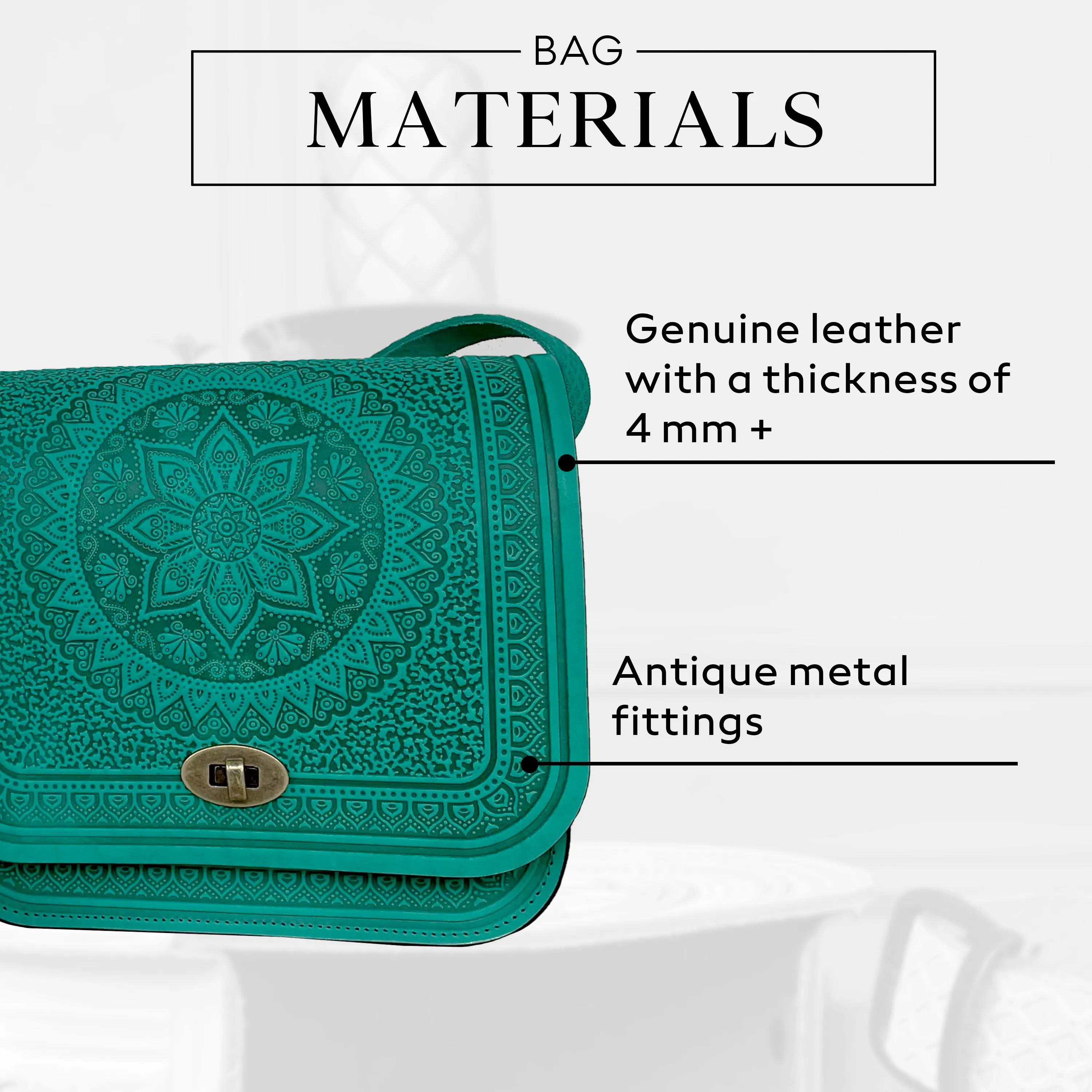 Minty Leather Handbag