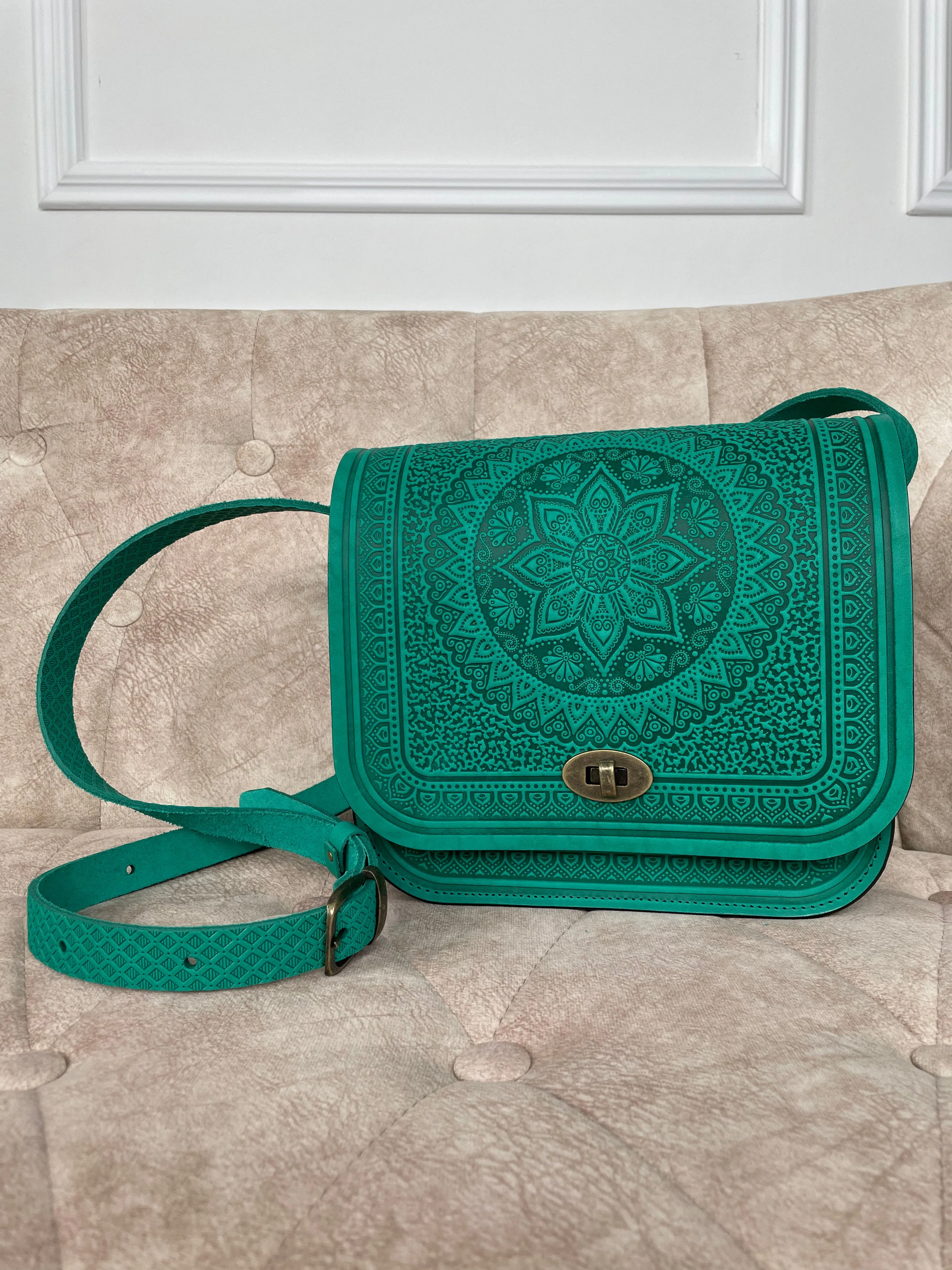 Minty Leather Handbag