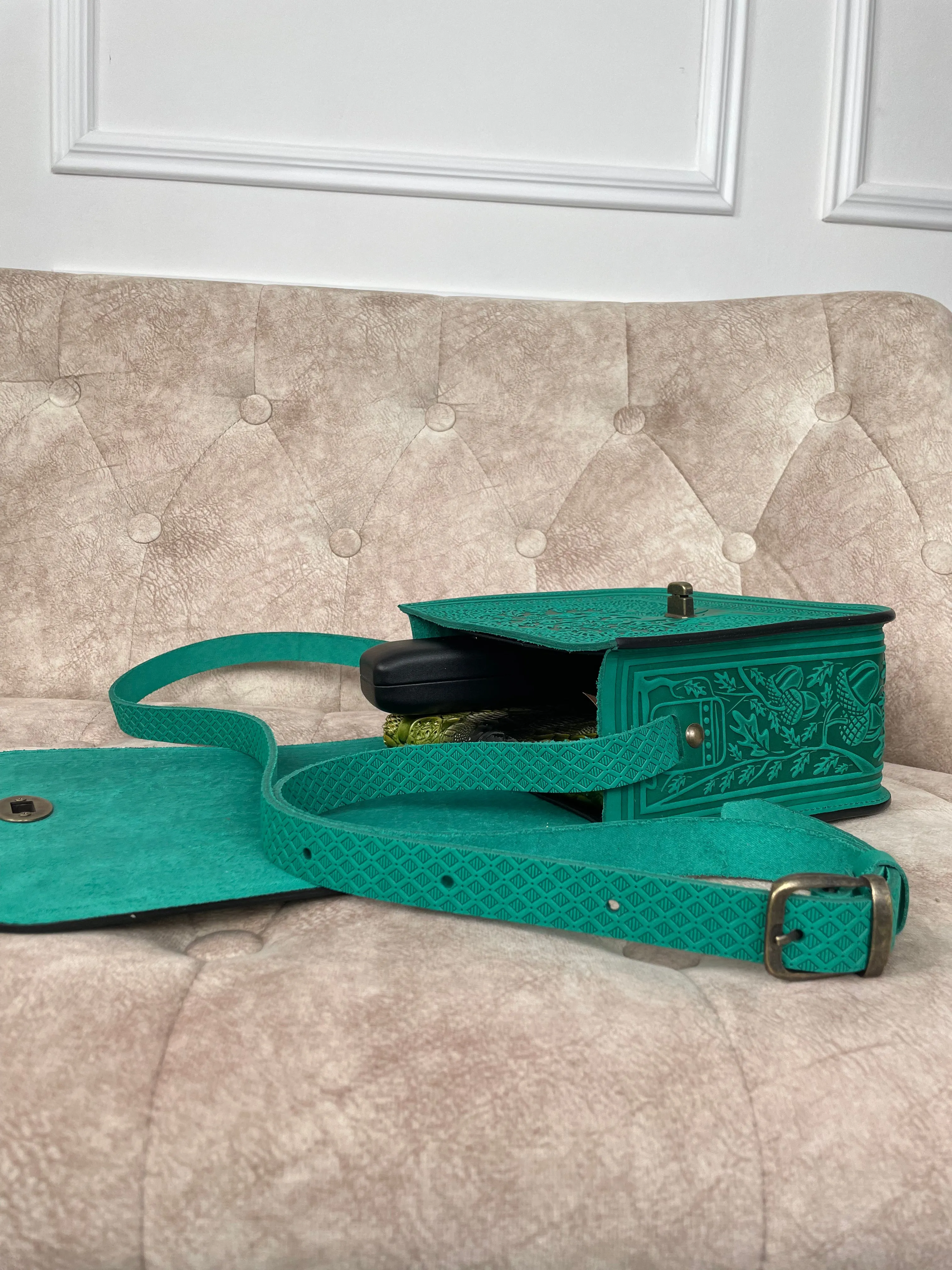 Minty Leather Handbag