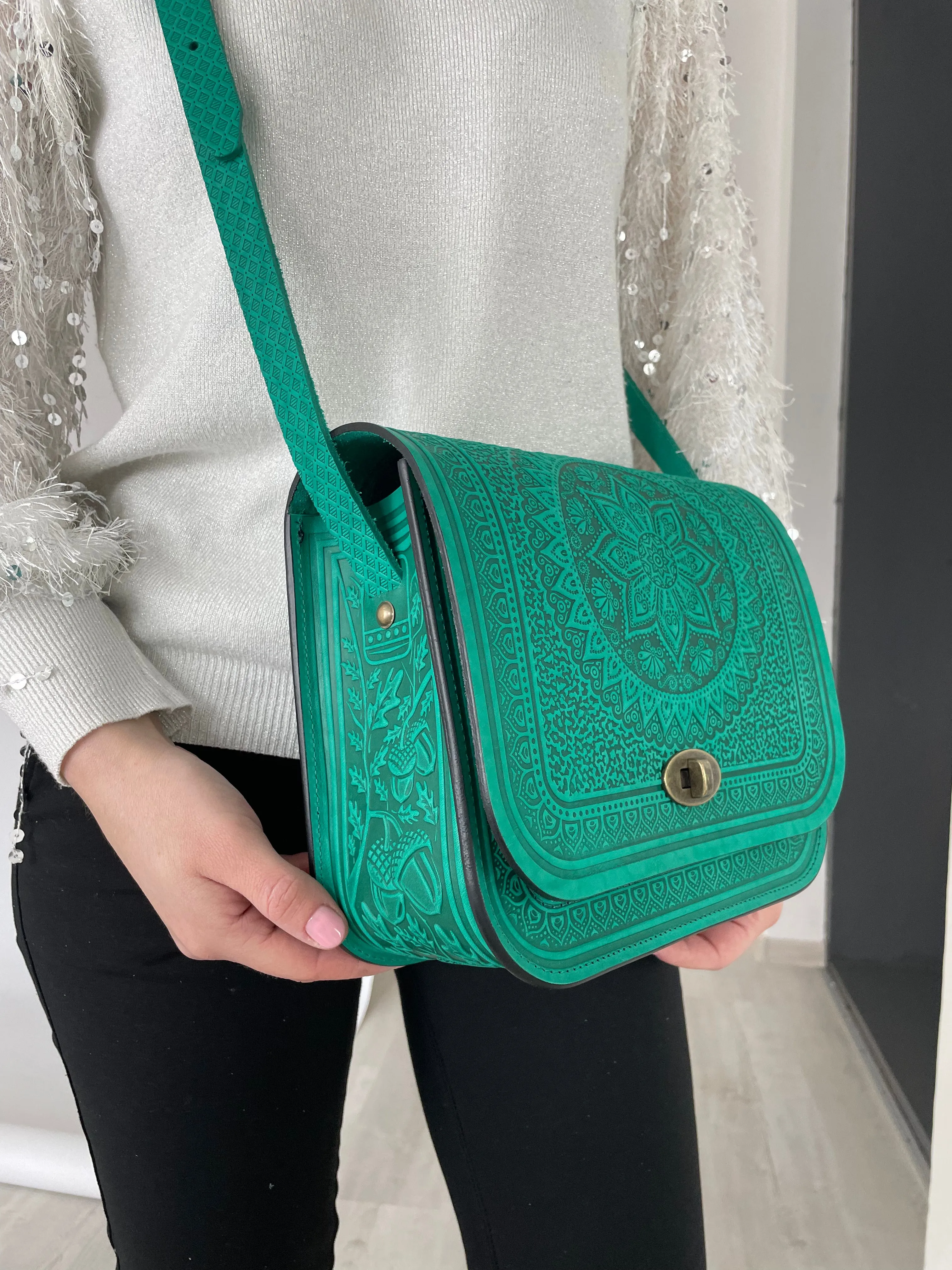 Minty Leather Handbag