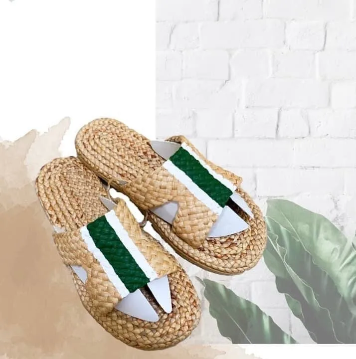 Monogram Beach bag and sandal set / Large Beach tote bag