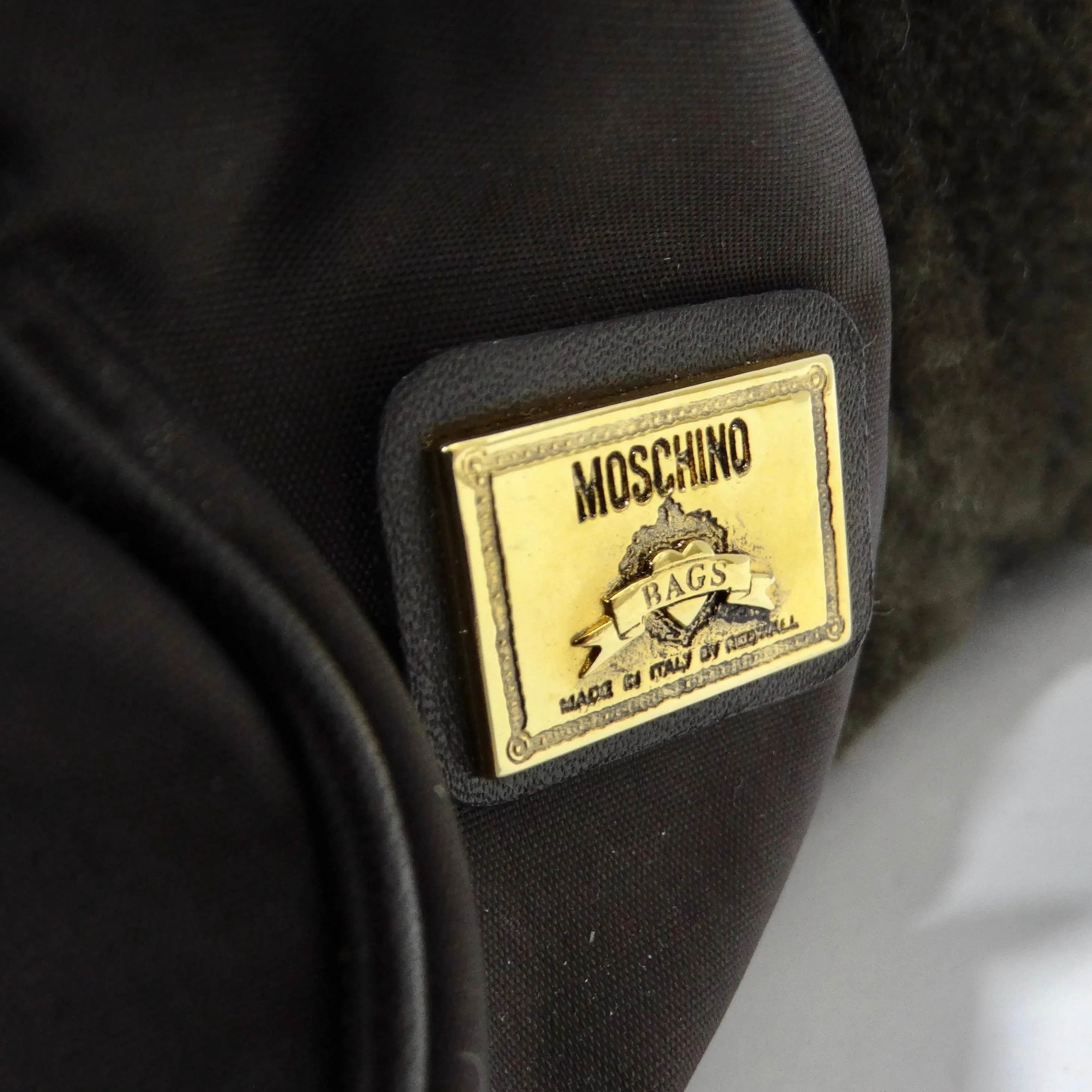 Moschino Redwall 1990s Teddy Bear Backpack