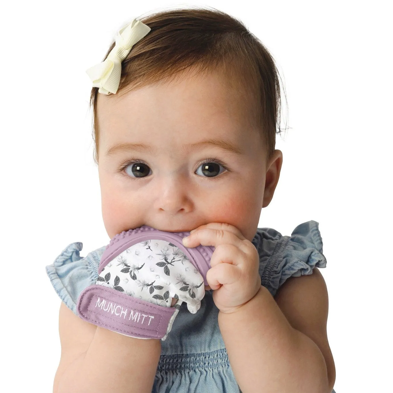 Munch Mitt - Lilac Bloom by Malarkey Kids