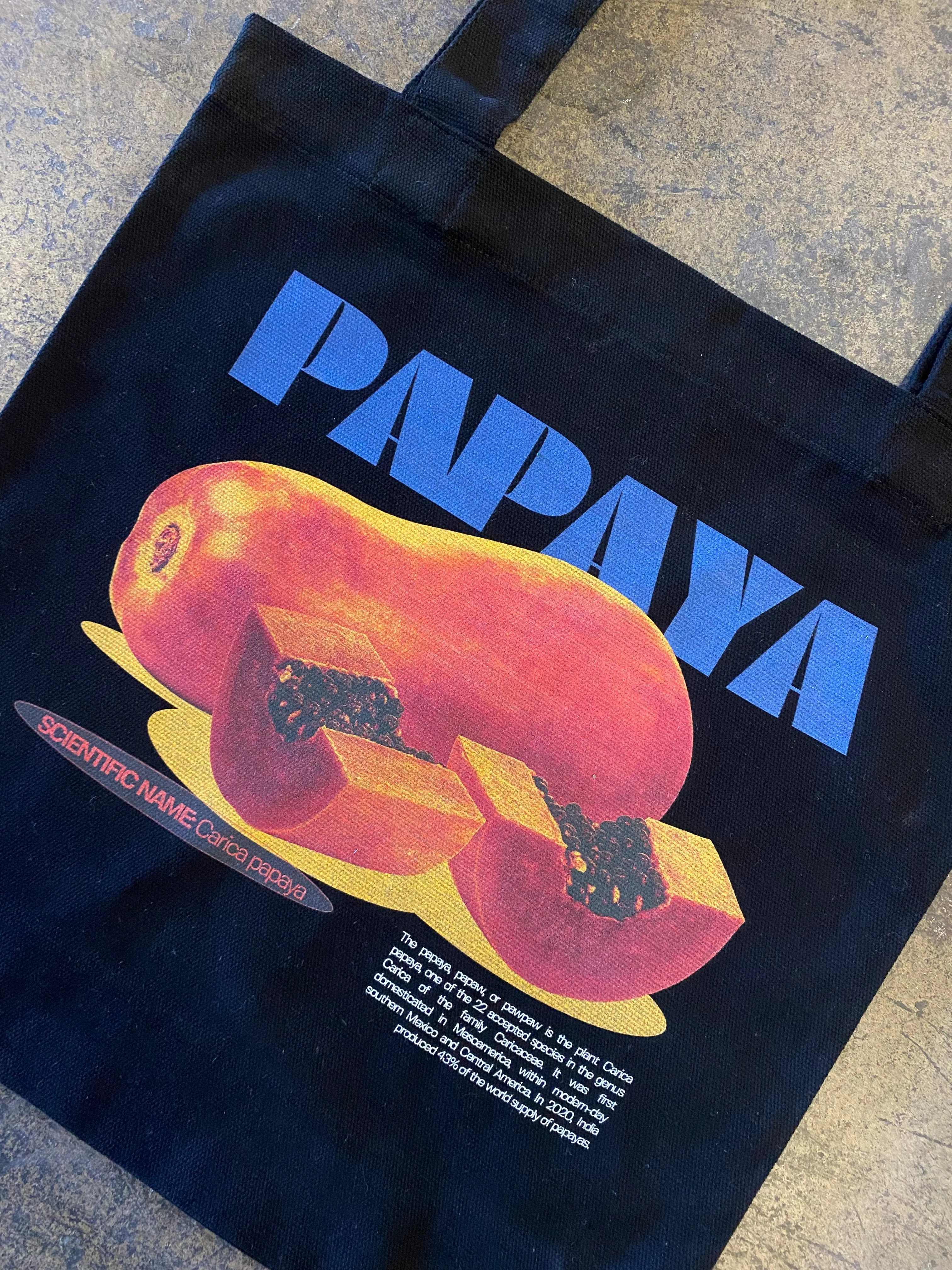 Papaya Tote Bag