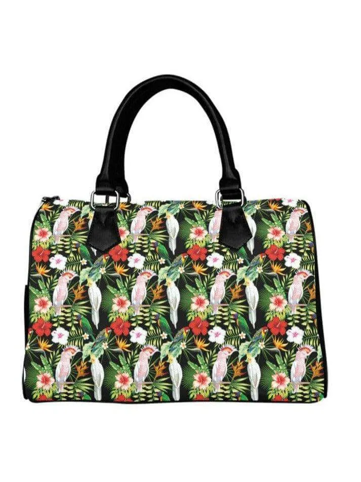 Parrots Barrel Type Handbag