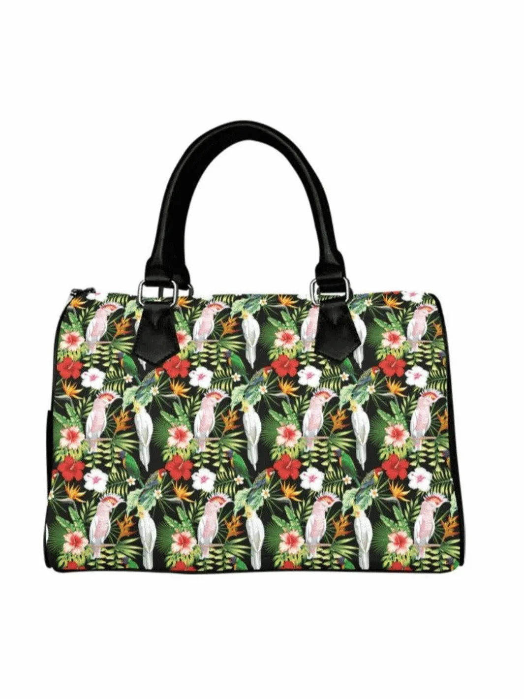 Parrots Barrel Type Handbag