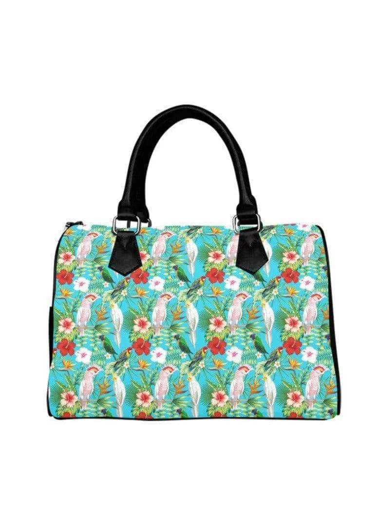Parrots Barrel Type Handbag