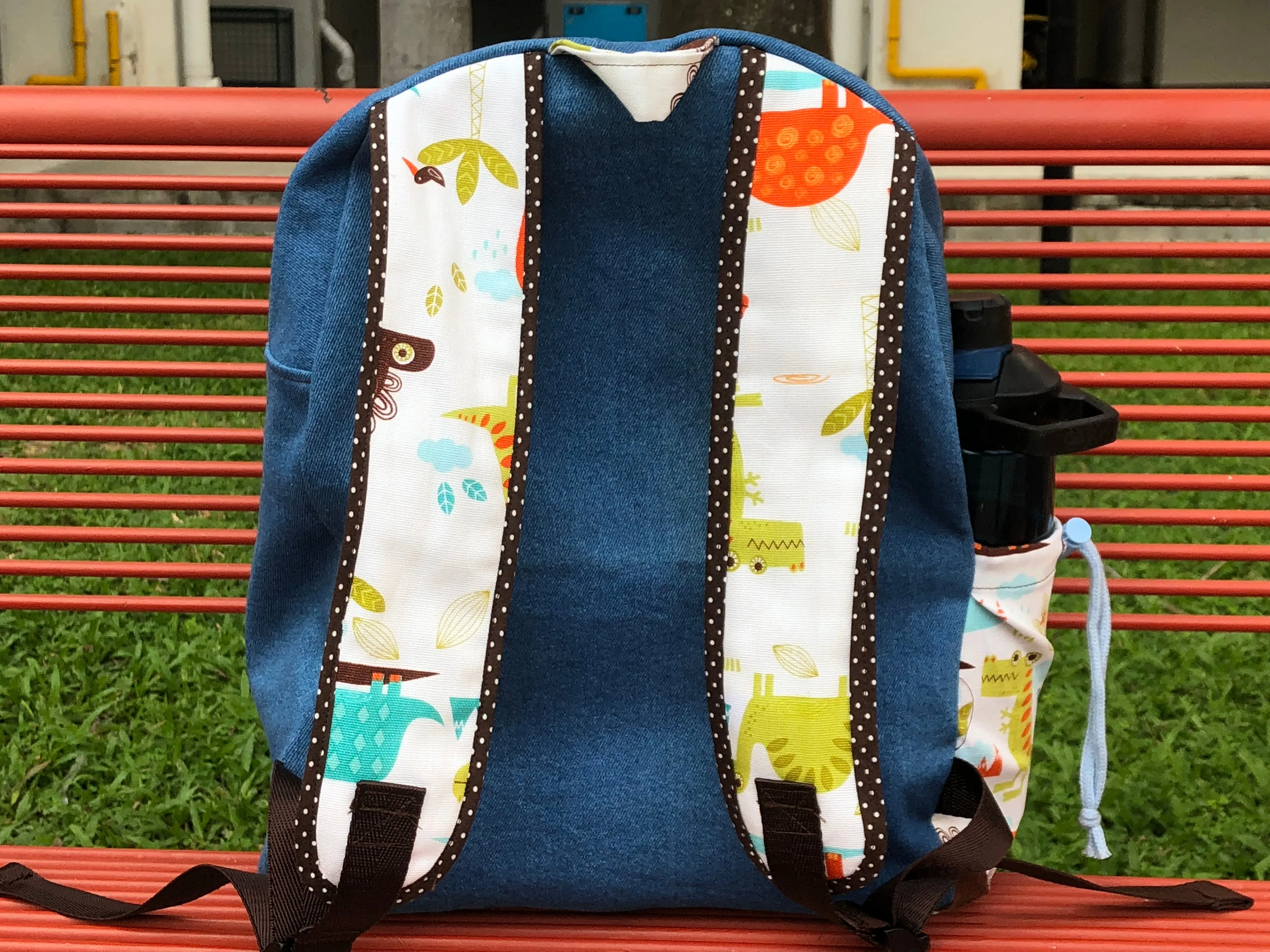PDF Pattern - Back To Cool Backpack | Waves & Wild
