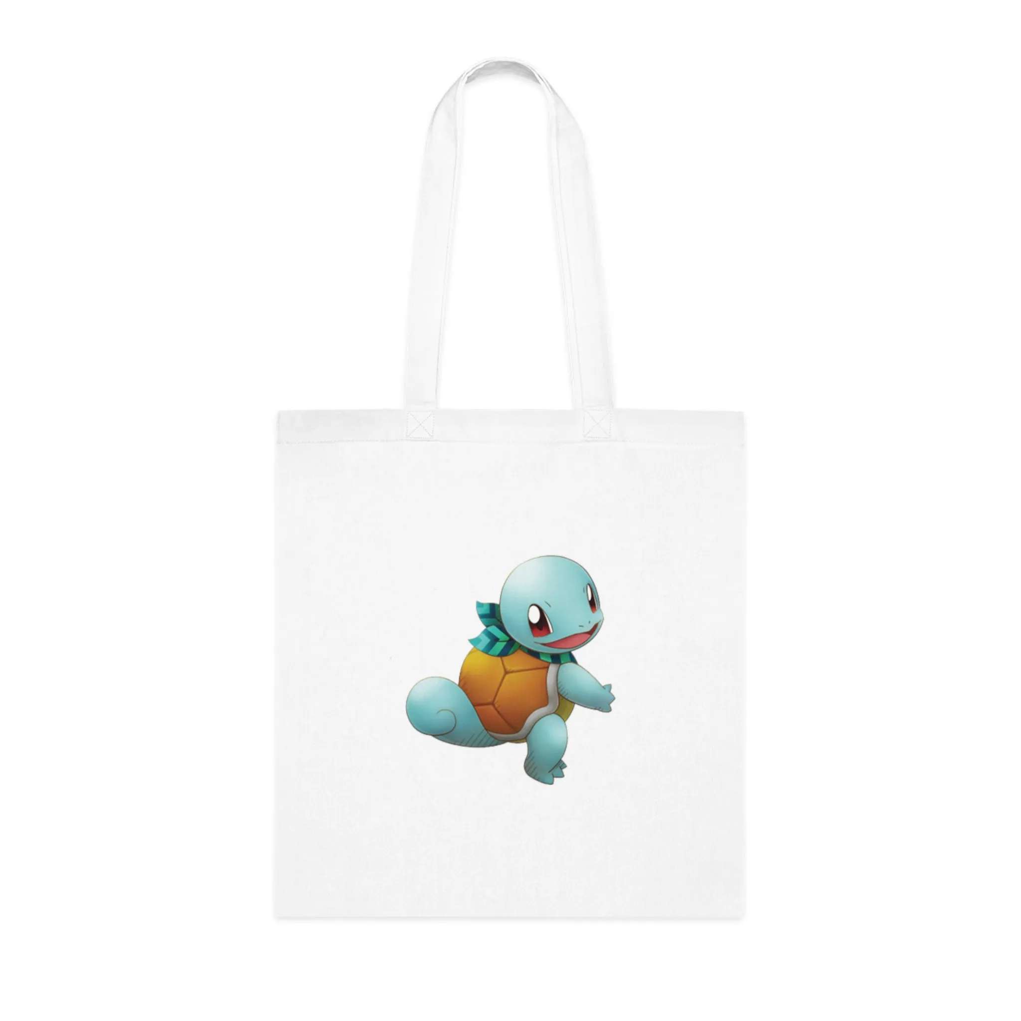 Pokémon- Squirtle: Printed Canvas Tote Bag