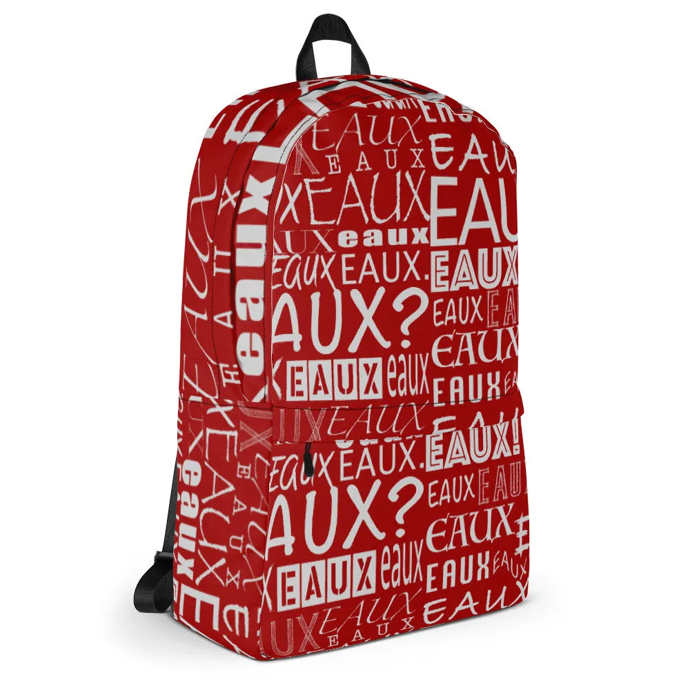 Red AllEAUXver Backpack