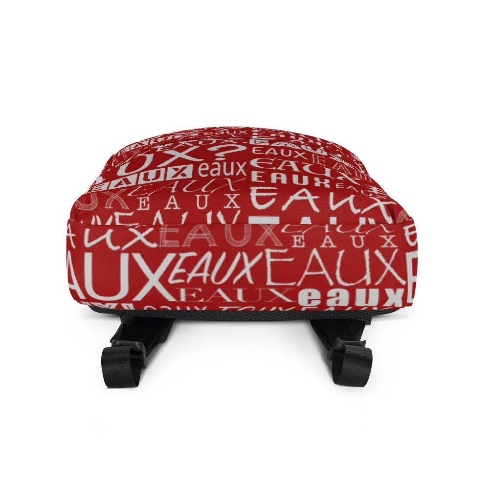 Red AllEAUXver Backpack