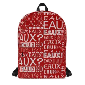 Red AllEAUXver Backpack