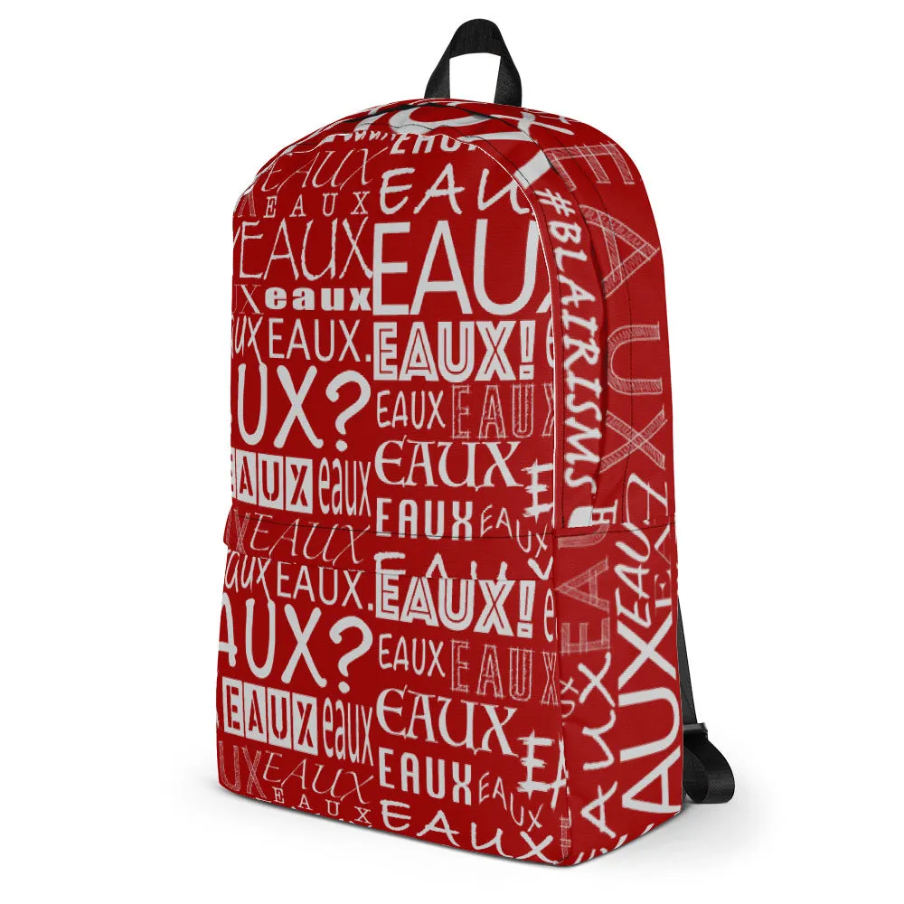 Red AllEAUXver Backpack