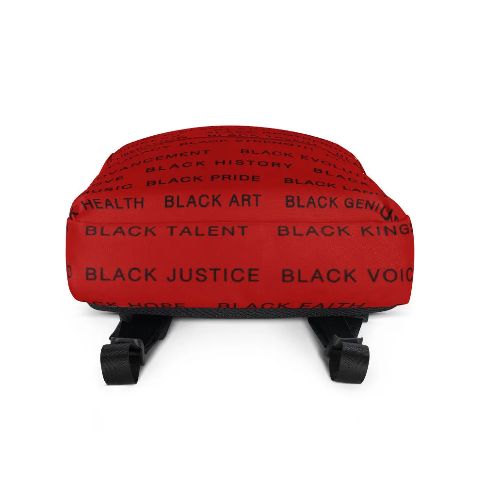 RED Black Magic AllEAUXver Backpack