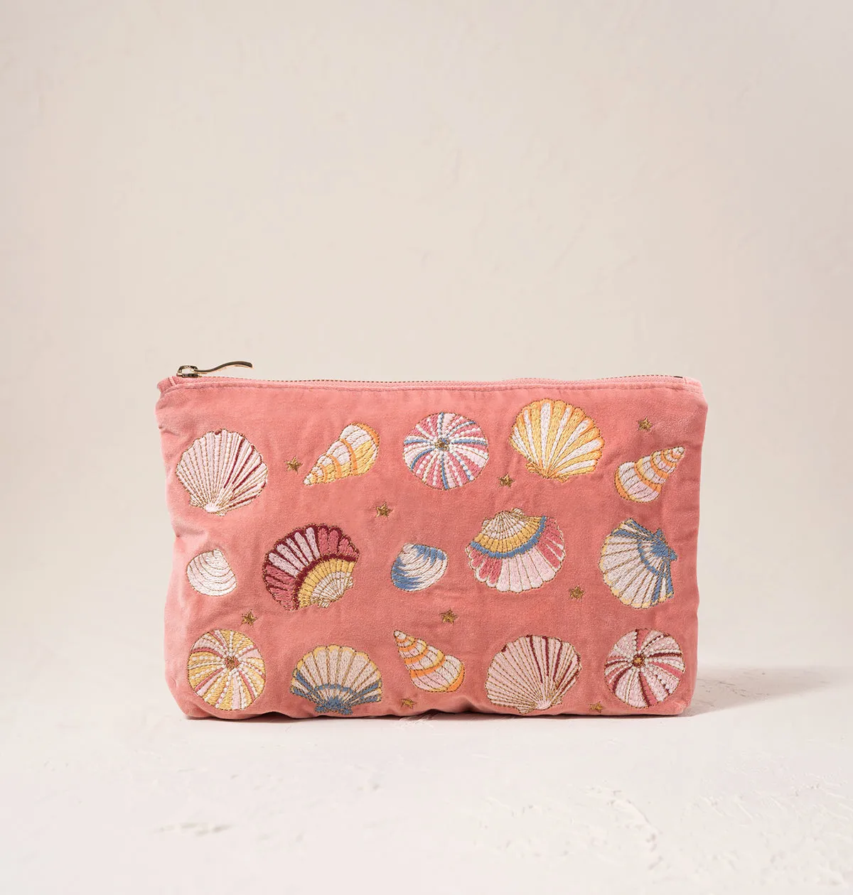 Seashell Coral Everyday Pouch