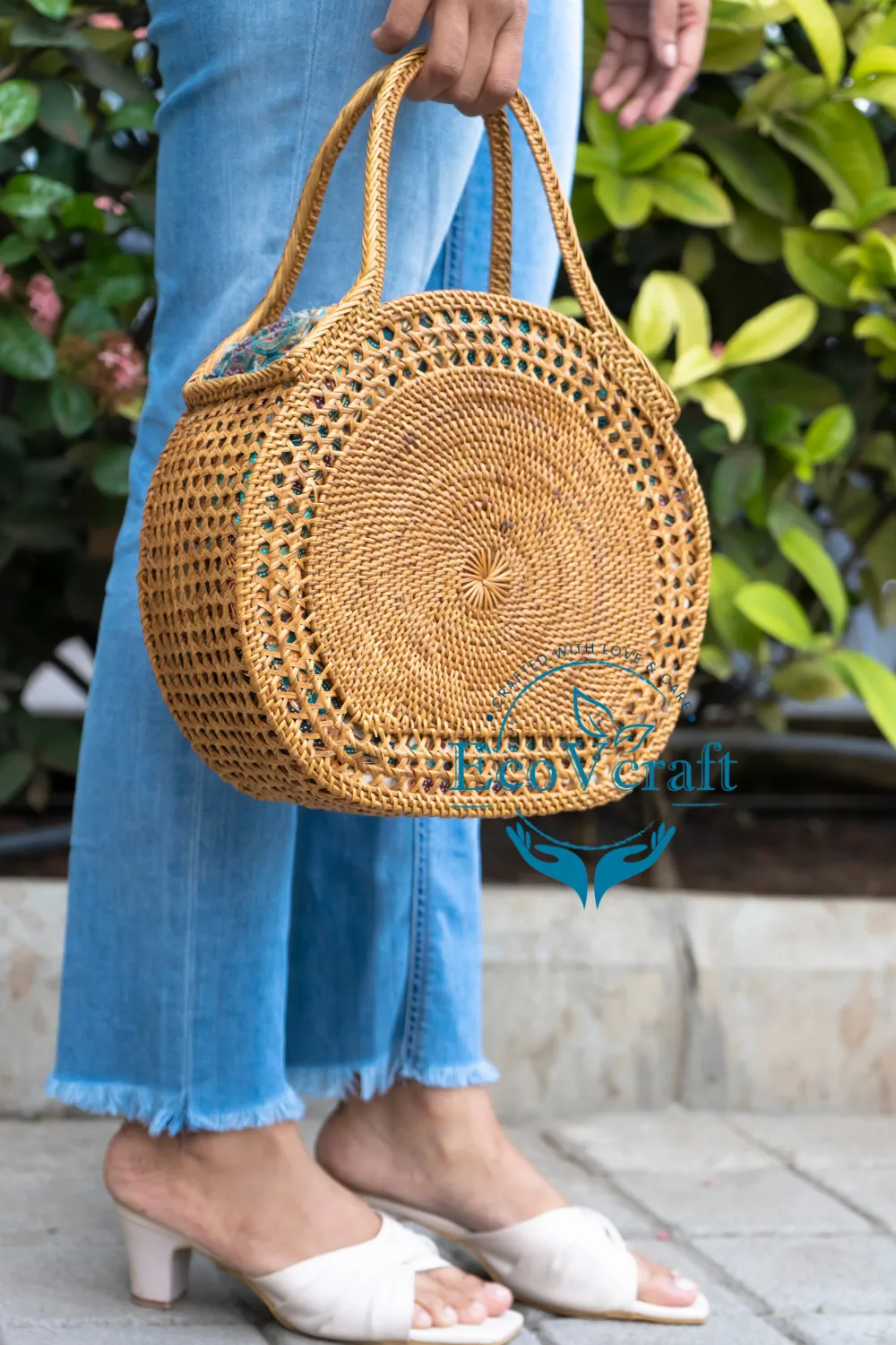 Snail Latch Brown Handbag