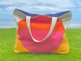 Split Circle oversized tote