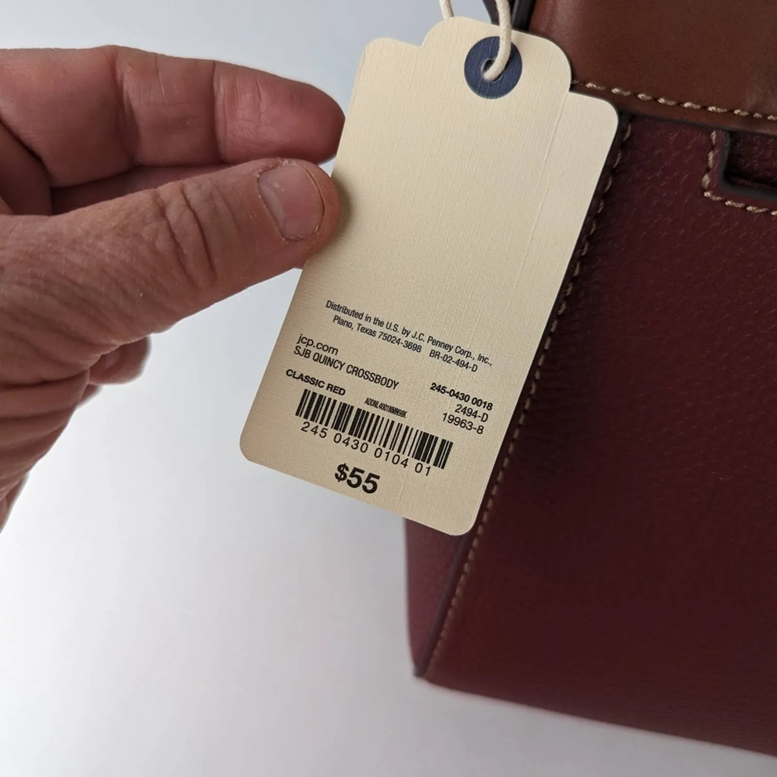 St. John's Bay Quincy Crossbody Bag NWT