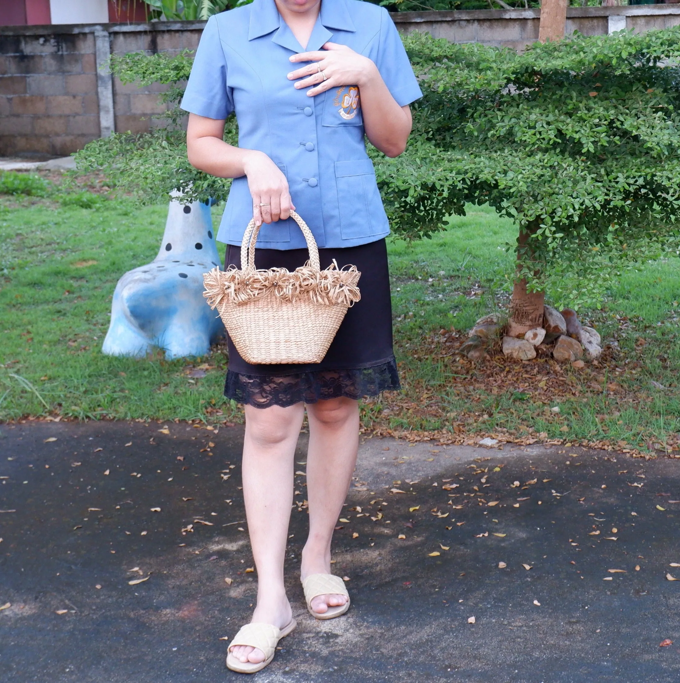straw basket