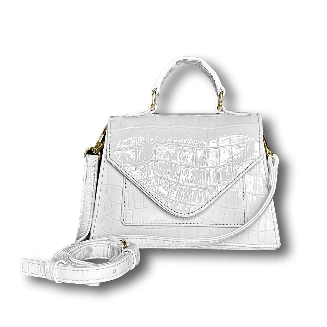 Stylish White Crossbody Bag Perfect for Girls