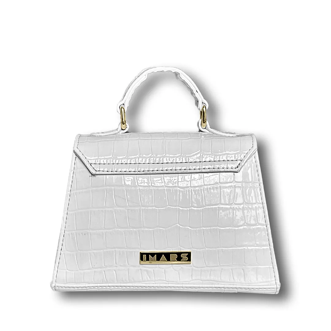 Stylish White Crossbody Bag Perfect for Girls