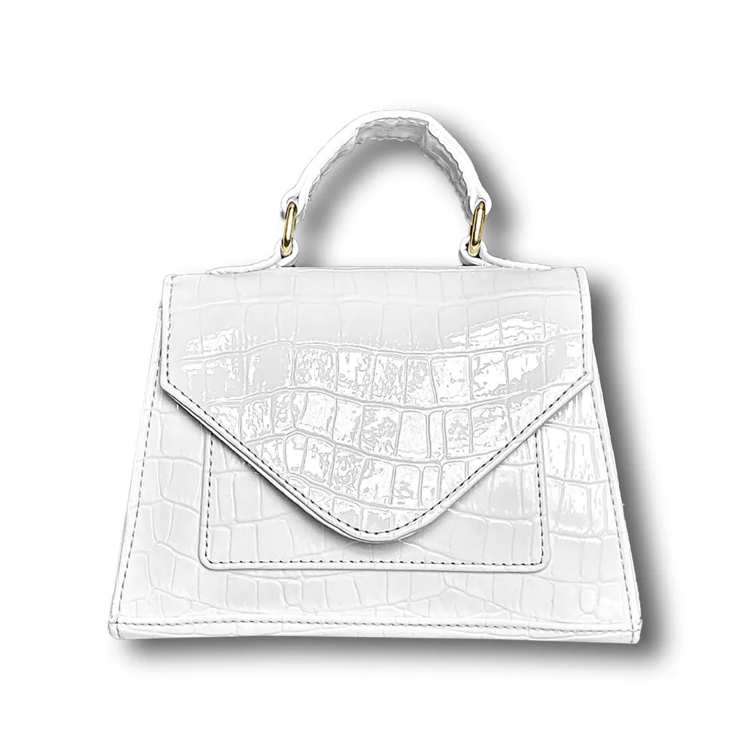Stylish White Crossbody Bag Perfect for Girls