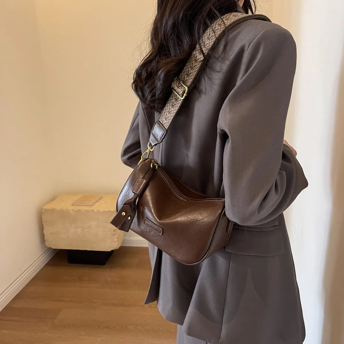 TEEK - Before Barrel Shoulder Bag