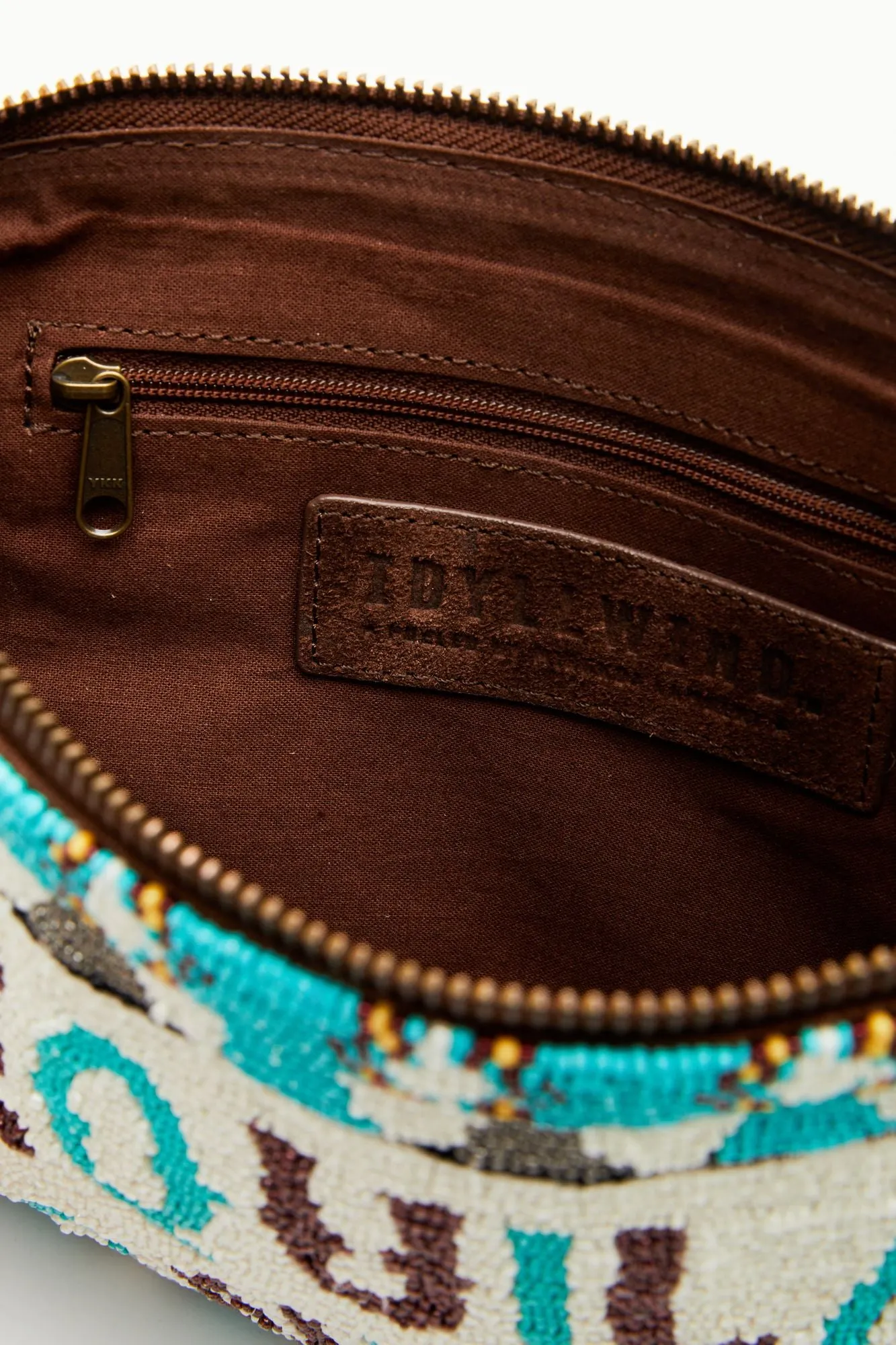 Tequila Money Beaded Crossbody Bag