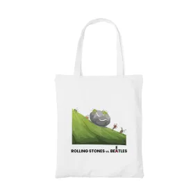 The Beatles Tote Bag - Stones Vs The Beetles