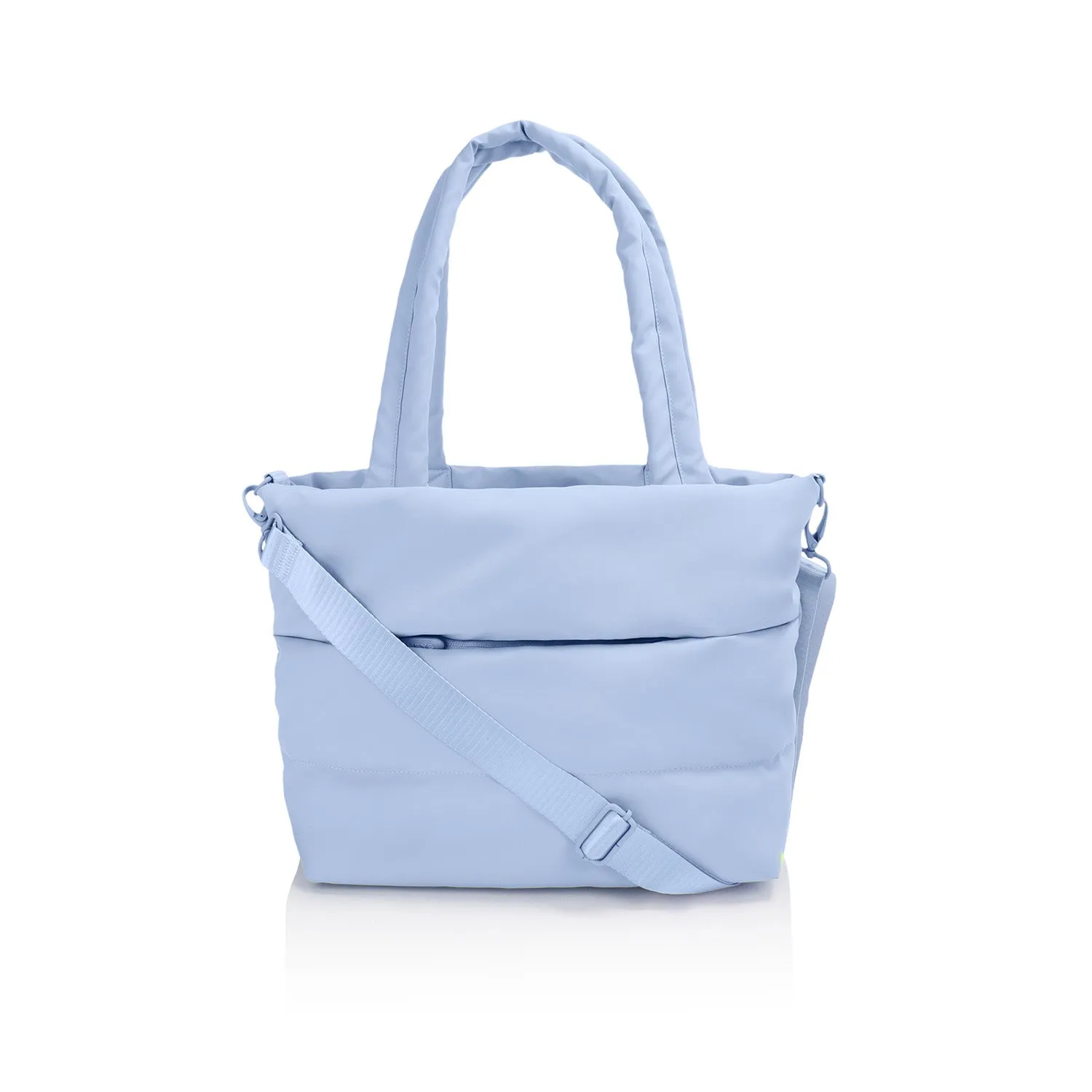 The Puffer Tote Bag - Light Blue