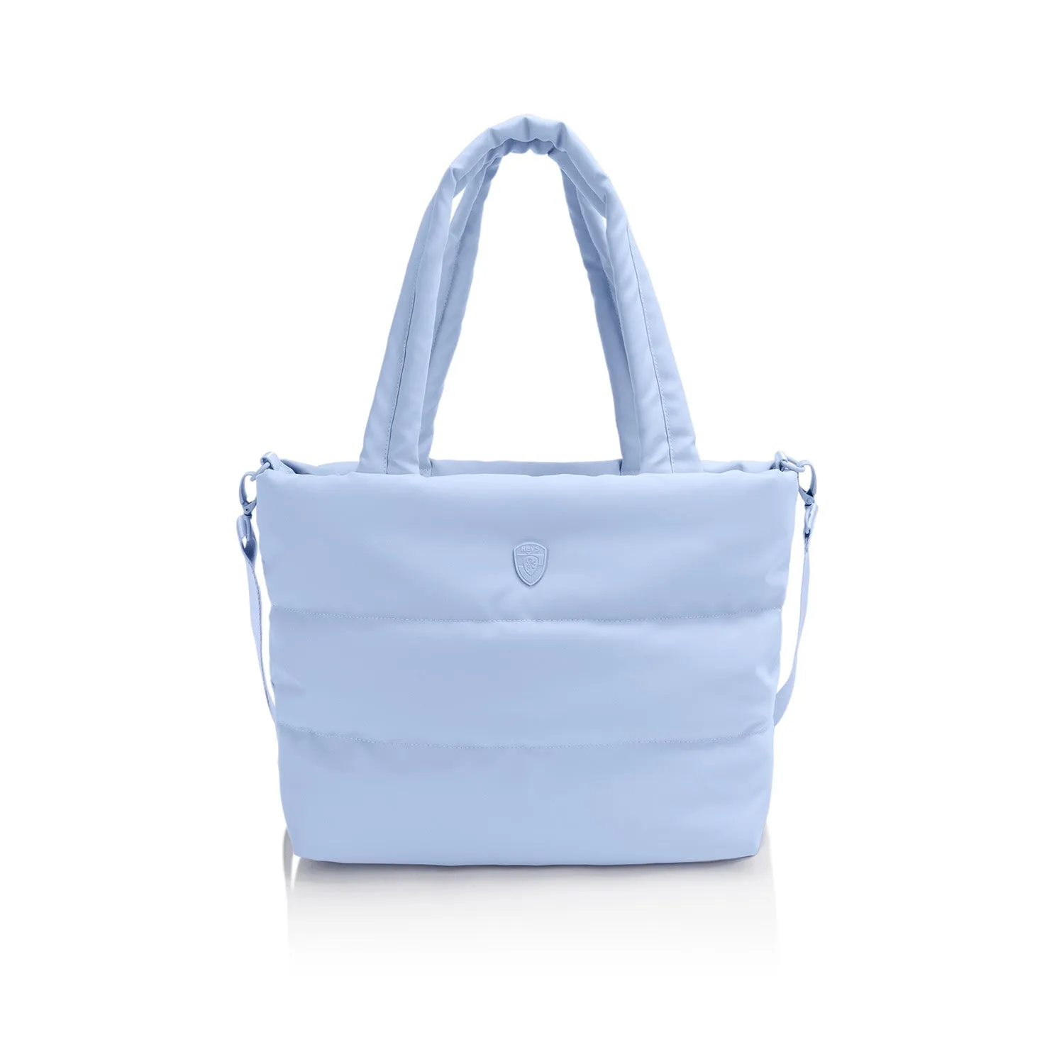 The Puffer Tote Bag - Light Blue