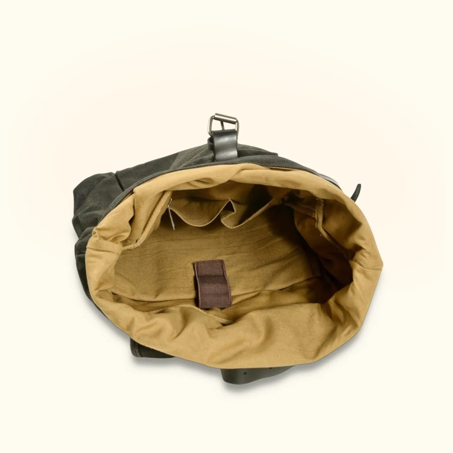 The Road Warrior - Waxed Canvas Motorcycle Backpack