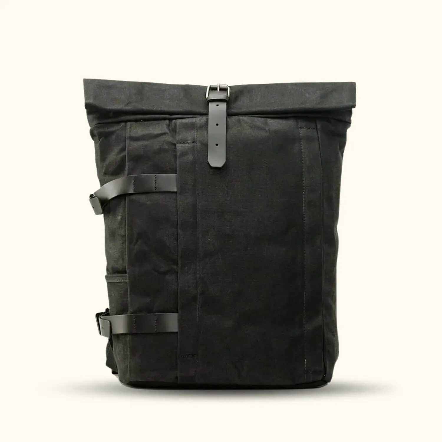 The Road Warrior - Waxed Canvas Motorcycle Backpack