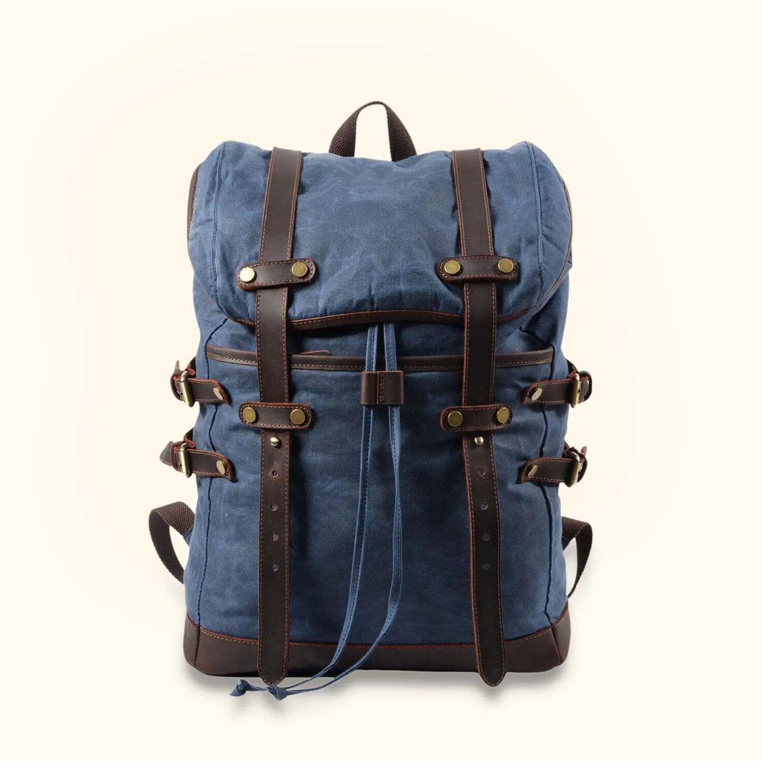 The Roamer - Vintage Canvas Hiking Backpack