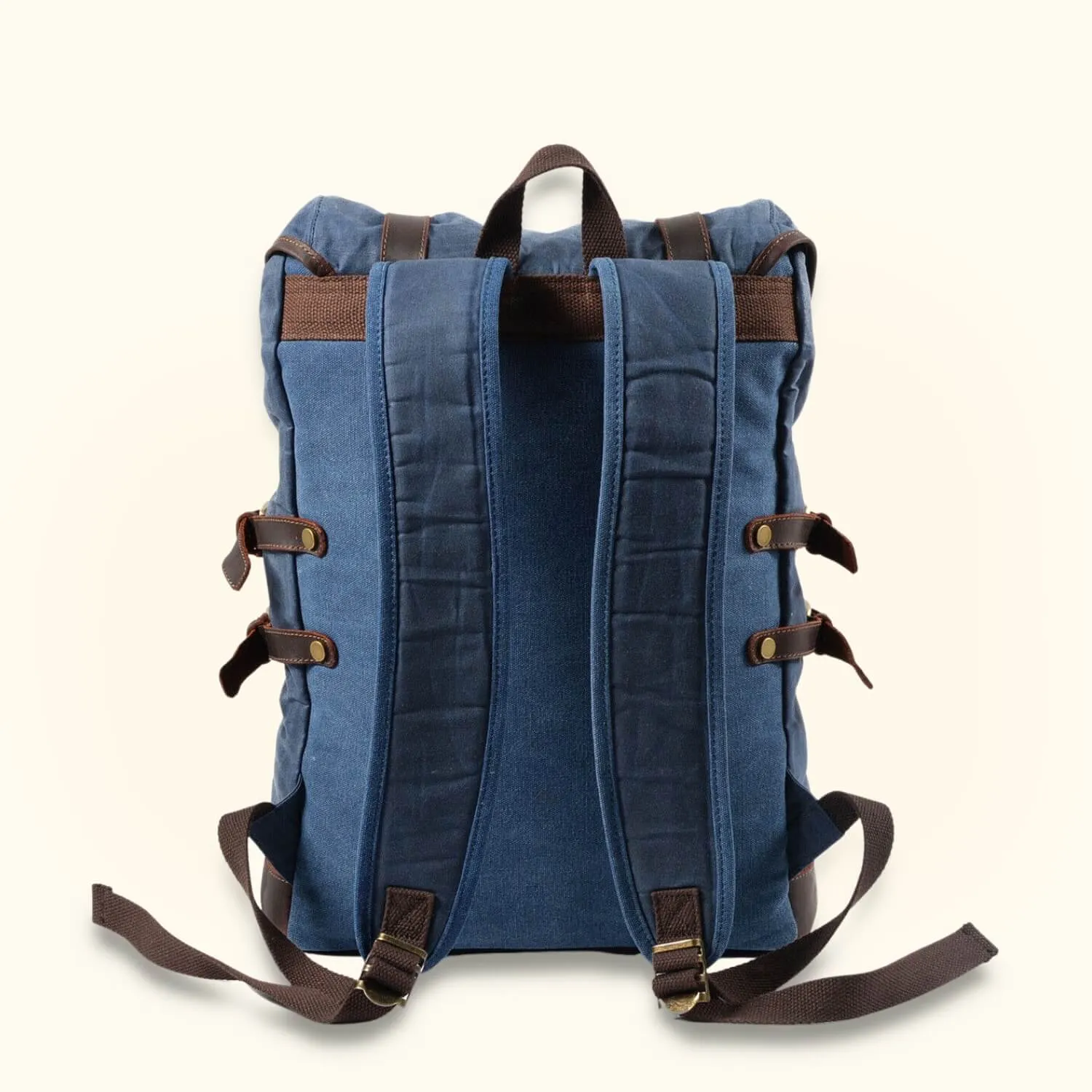 The Roamer - Vintage Canvas Hiking Backpack